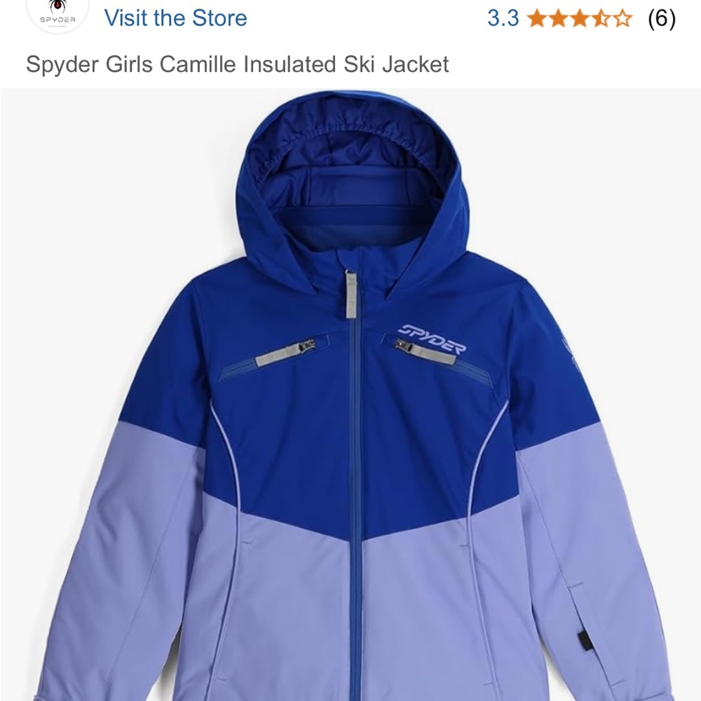 Spyder Girls Insulated Ski Jacket